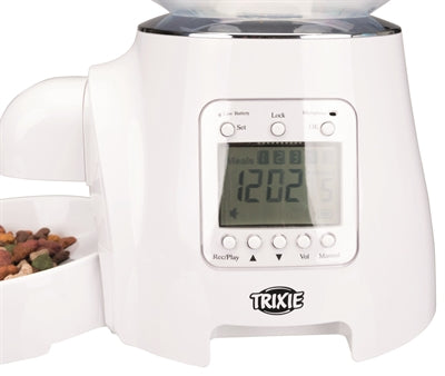 Trixie Tx7 Automatischer Futterspender Weiss