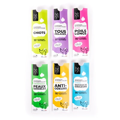 Hery Shampoo-Pulver Empfindliche Empfindliche Haut