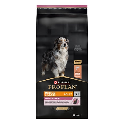 Pro Plan Hund Erwachsene Mittelgross/Gross 7+ Empfindliche Haut