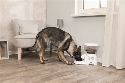 Trixie Tx7 Automatischer Futterspender Weiss