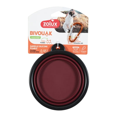 Zolux Bvk Fressnapf Faltbar Silikon Rot