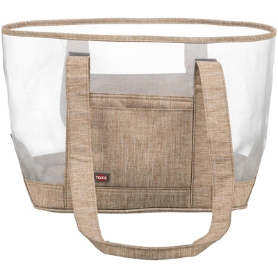 Trixie Hundetasche Mary Transparent / Sand