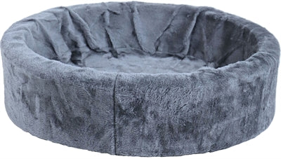 Markenlos Teddyhundekorb Grau