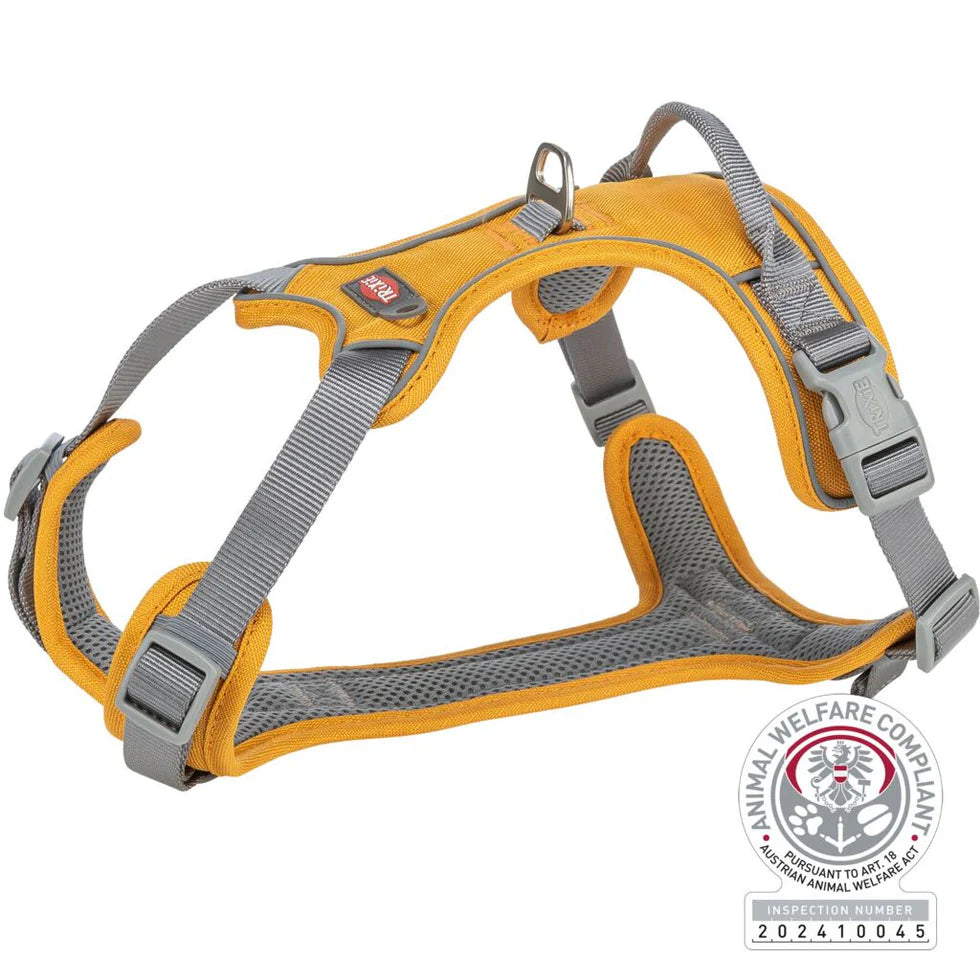 Trixie - Premium Active Geschirr, Curry