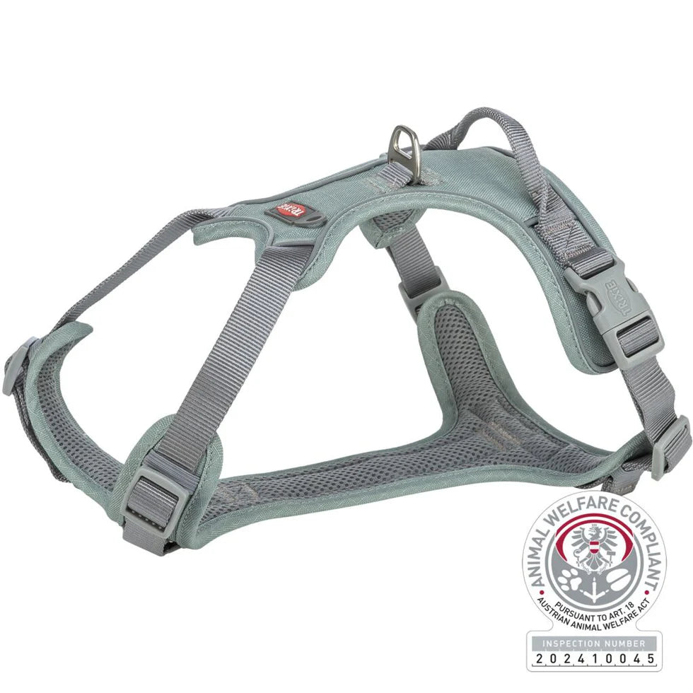 Trixie - Premium Active Geschirr, Salbei
