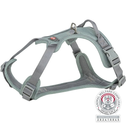 Trixie - Premium Active Geschirr, Salbei